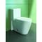 Duravit Toilet Seat w/Slow Close Hinges, White With Cover, Soft Close Hinge, Elongated 0063390000 - alternate 2